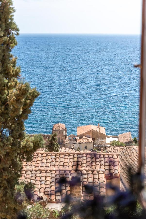 Kyklamino Castlehouse Villa Monemvasía Екстериор снимка